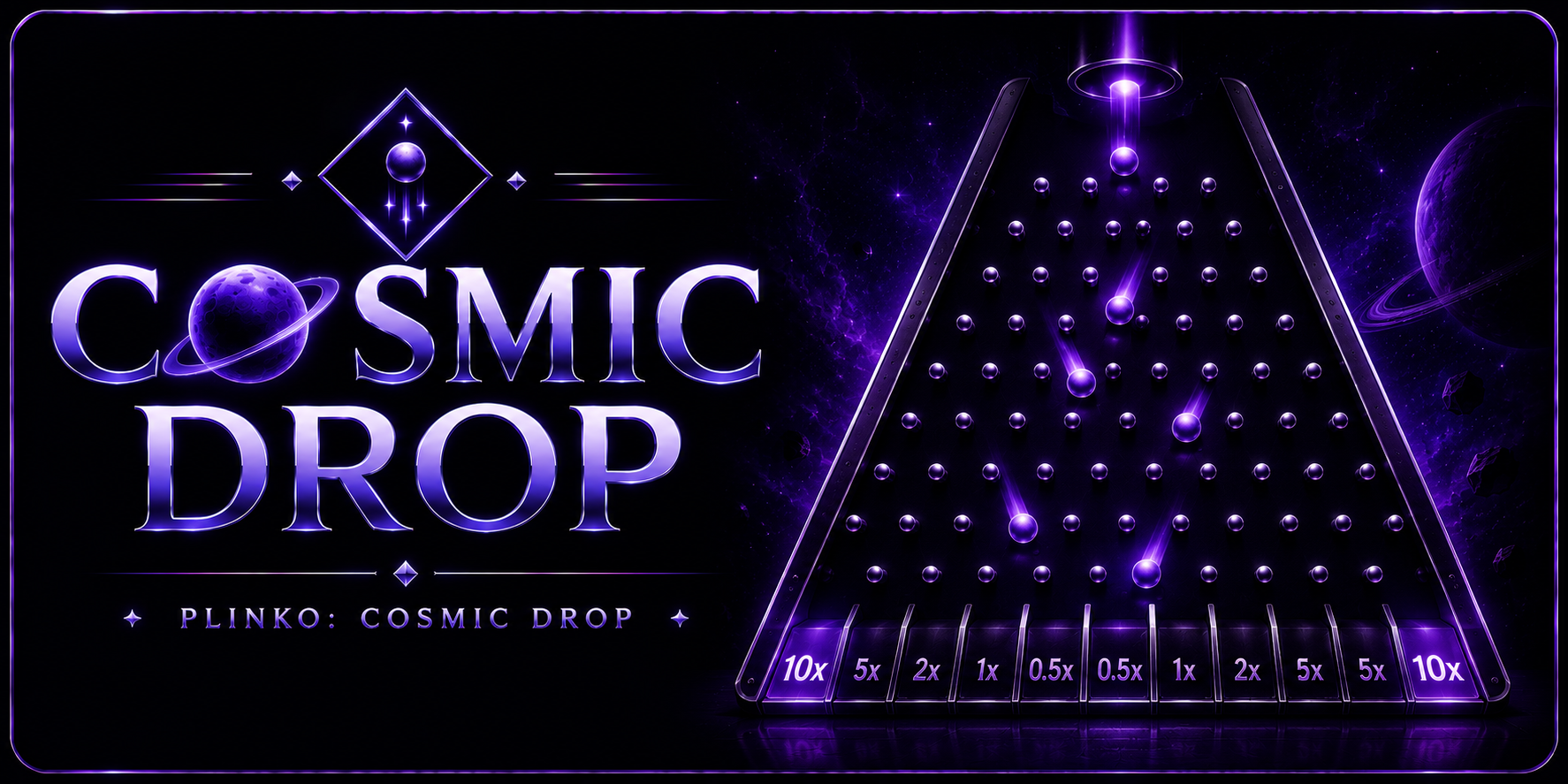 Plinko: Cosmic Drop